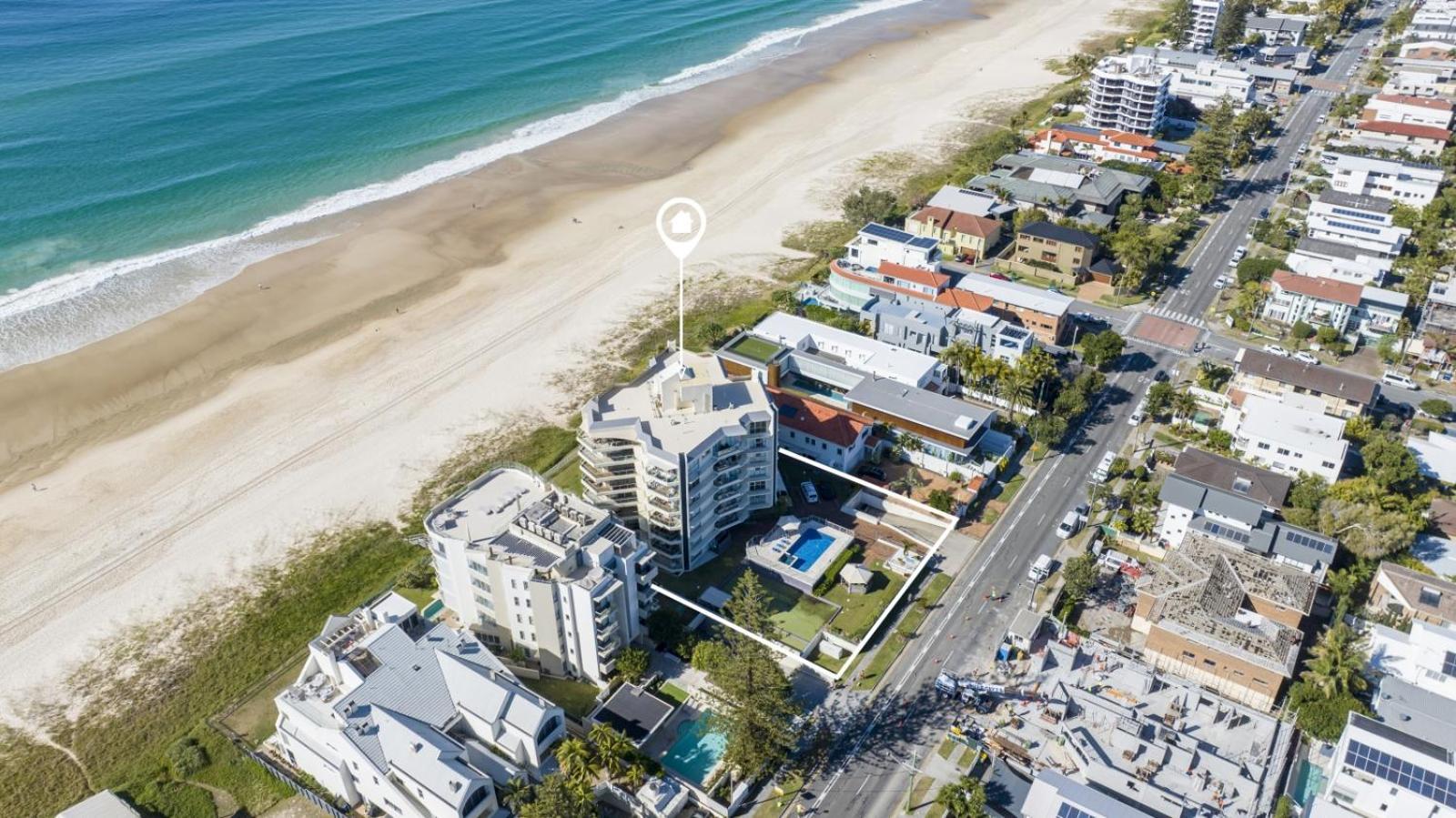 Foreshore Beachfront Apartments Gold Coast Exterior foto